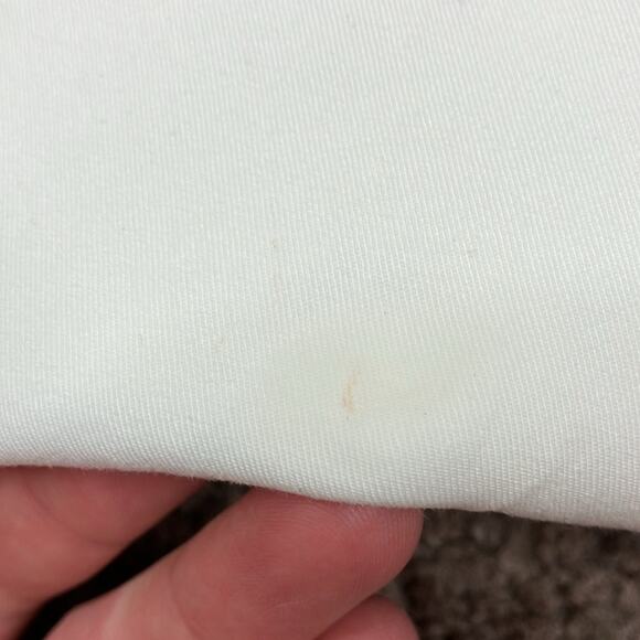 LOFT Outlet | Cream Original Ankle Pants Business Casual NWT Womens 14 - Picture 9 of 10